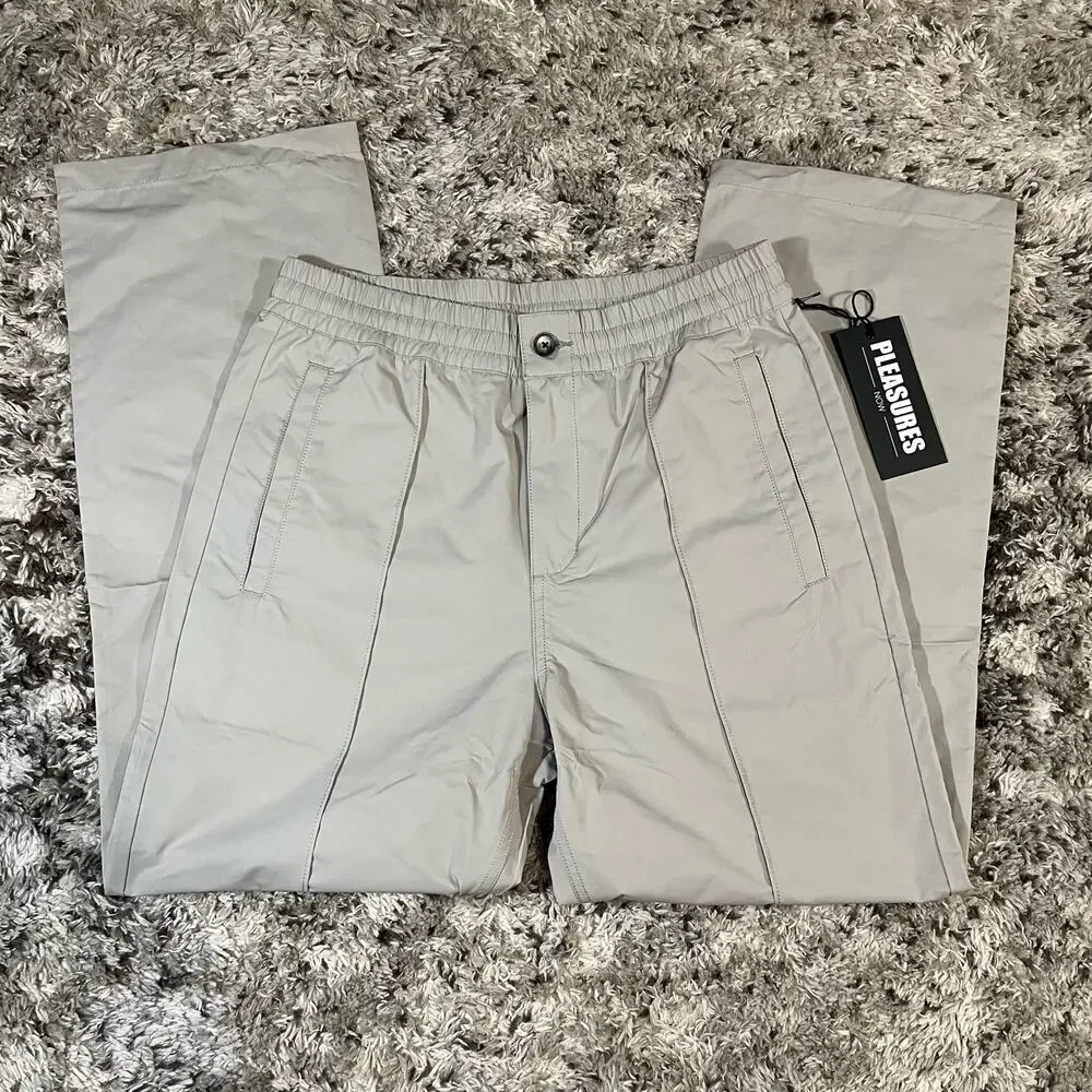 Pleasures Wreck Kat Gray Men’s pants Sz M New Rare Sample Piece‎